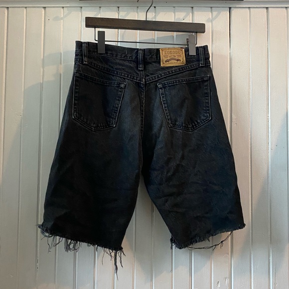 Kokodo Black Jean Shorts - Picture 1 of 3